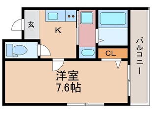 スプリングス壬生の物件間取画像